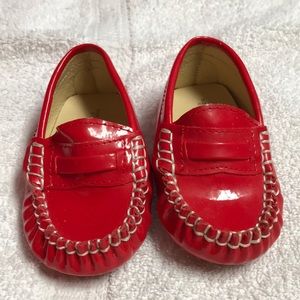 Red Trumpette loafers